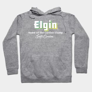 Elgin, South Carolina Yellow Text Hoodie